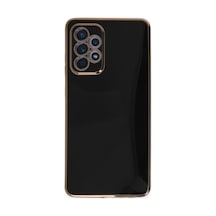 Samsung Galaxy Uyumlu A52 Kılıf Volet Silikon - Siyah Bzsxx00 1