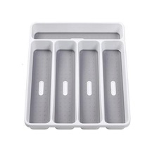 Plastik Çatal Tepsi Mutfak Çekmece Organizatör Ayırma Çatal Kaşık Organizatör Kaşık Çatal Bıçak Raf Sofra Saklama Kutusu Depolama Tepsileri -