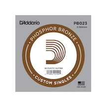 Daddarıo Pb023 Akustik Tek Tel, Phosphor Bronze Wound, G- Sol