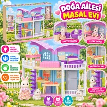 04152 Doğa Ailesi Masal Evi Oyuncak Ev