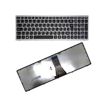 Lenovo Uyumlu Ideapad Z510 25212988 Notebook Klavye Tr  Gümüş
