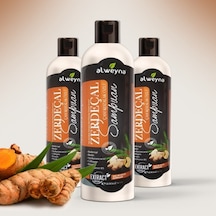 Alweyna Zerdeçal & Çam Kozalak Özlü Bitkisel Şampuan 3 x 400 ML