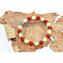 Joydizayn11 Joydizayn Jd 8 Mm  Doğaltaş Bileklik N11.52375 Çok Renkli