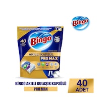 Bingo Akıllı Kapsül Pro Max Bulaşık Makinesi Deterjanı 40 Tablet