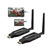 Powermaster Pm-19864 5.8g Kablosuz Hdmı Görüntü Aktarıcı 50 Metre Wireless Uzatıcı