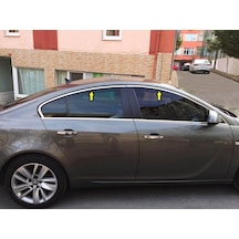 Opel Insıgnıa 2013-2016 Krom Cam Üst Çıtası Aksesuarı 4 Parça