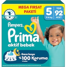 Aktif Bebek Mega Fırsat Paketi 5 Beden 92 Adet