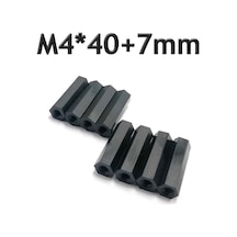 Koodmax-M4 X 40Mm Plastik Aralayıcı Distans M4*40+7Mm - Dişi * Dişi