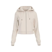 Guess Peony Kadın Beyaz Aktif Sweatshirt V5yq06kbsl2-f0ep Beyaz