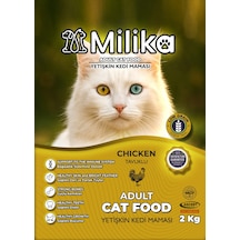 Milika Yetişkin Kedi Maması Tavuklu 2 Kg