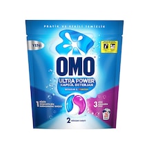 2 Adet Omo Ultra Power Kapsül Çamaşır Deterjanı 26 Yıkama Diğer