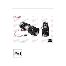 12v Kalorifer Motoru Skoda Felicia 1994-2002 Vw Caddy Iı 1995-2004 Çift Milli Blower Ayaklı