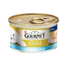 ProPlan Gourmet Gold Ispanak Soslu Okyanus Balıklı Kedi Konservesi 85 G