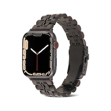 Kilifone -  Apple Uyumlu  Watch  Ultra 49mm - Kordon Metal Strap Kayış Krd-54