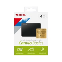 Toshiba Canvio Basics HDTB440EK3CB 4 TB 2.5" USB 3.2 Gen 1 Taşınabilir Disk + Type-C Adaptör