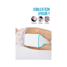 Viscofoam Luna Diz Arası Ortopedik Yastık Bacak Arası Visco Yastık - 25x20x14-7,5cm