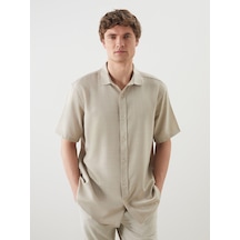 Lcw Vision Bej Regular Fit Erkek Gömlek