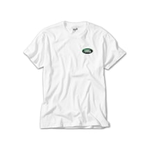 Land Rover Logo Beyaz Tişört Beyaz