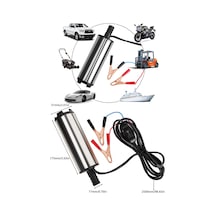 Staxx Sls3851x Mini Dalgıç Transfer Pompası 12v/24v Uyumlu Mazot Sıvı Yağ Süt Aktarma Paslanmaz