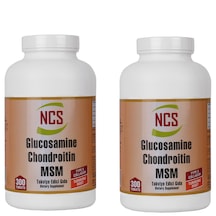 2 Kutu Glucosamine Condroitin Msm 300 Tablet - Glukozamin