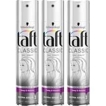 Taft 3'lü Classic Saç Spreyi 250 ml
