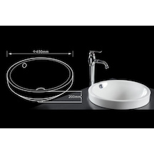LENA TEZGAHÜSTÜ LAVABO E-3051 LENA TEZGAHÜSTÜ LAVABO E-3051