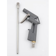 Uzun Nozullu Hava Tabancası Air Blow Gun, Kompresör Uyumlu, Metal Gövde, Endüstriyel Temizlik Ve Toz Giderme Ara