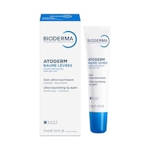 Atoderm Lip Balm Kuru, Çatlamış Dudak Besleyici Nemlendirici Dudak Kremi Ve Shea Yağı 15 Ml