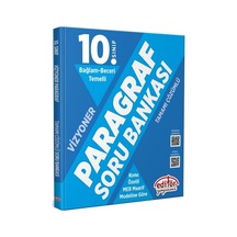 10. Sınıf Paragraf Bağlam Beceri Temelli Soru Bankası Editör Yayınları