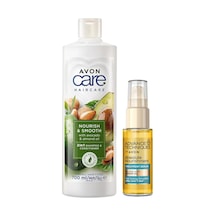 Avon Care Avokado Badem Şampuan Saç Kremi Ve Argan Yağı Saç Serumu Paketi
