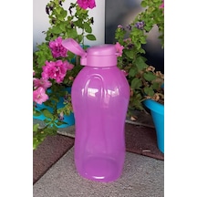 Tupperware 2 Lt Koyu Pembe Eko Şişe Kulplu Pembe