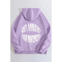 Uyguntarz Dont Hoodie Sweatshirt Lila