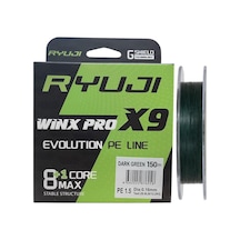 Winx Pro X9 150mt 0.16mm İp Misina Koyu Yeşil
