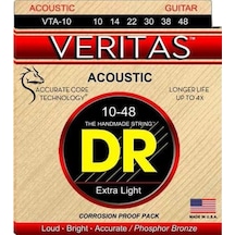 Dr Vta-10 Veritas Akustik Gitar Teli Extra Light 10-48