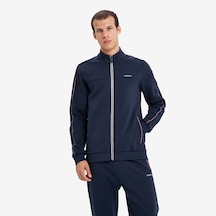 Lescon Lacivert Erkek Fermuarlı Sweatshirt 26n-1124
