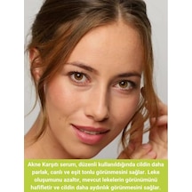 Siyah Nokta, Sivilce Ve Akne Karşıtı, Gözenek Sıklaştırıcı Cilt Serumu Pelargonium Niacinamide Hyaluronic Acid Panthenol 30 Ml