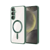 Galaxy S25 Fe Kross Magneticsafe Kapak - Koyu Yeşil