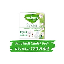 Molped Pure&Soft Günlük Pedi Swli 120 Adet