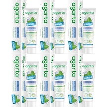 Agarta Doğal Diş Macunu 100ml Naneli 6 Lı Set Beyazlık