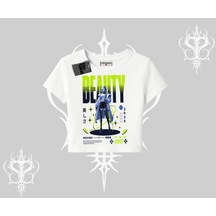 Tarzsokak Babby Tee Tshirt Anime Unity Neon Detaylı Grafik Baskılı Beyaz