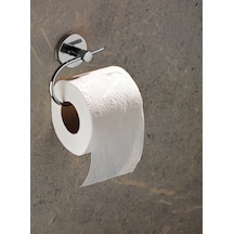 Yapışkanlı Tuvalet Kağıtlığı Wc Kağıtlık Tuvalet Kağıdı  Askısı Krom S-107