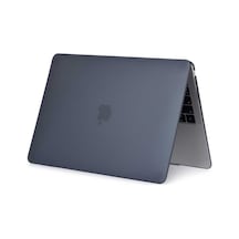 Apple Uyumlu MacBook Air 13.3" M1 A2337 2021 Kılıf Kristal Ön Arka Şeffaf Kapak Td 001