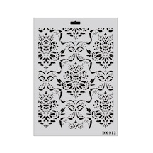 Mey İthalat Rich Dantel Seri Dn-912 Stencil 35x25 Cm