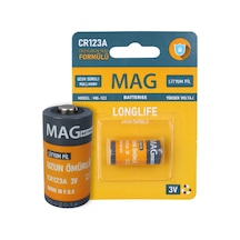 Mag Batteries Mg-123 Cr123a 3v Lityum Fotoğraf Makinesi Ve El Feneri Pili