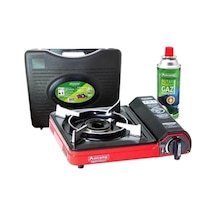 Orcamp Tekli Portatif Ocak Kırmızı + 1 Adet 227 Ml Kartuş