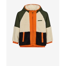Skechers B Outdoor Fleece Full Zip Sherpa Büyük Erkek Çocuk Haki Sk2620141-1629
