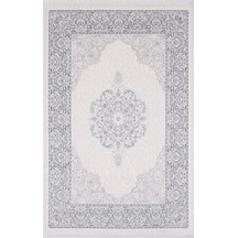 Artemis Halı Dream 09705a Gri Mavi Klasik Bambu Halı