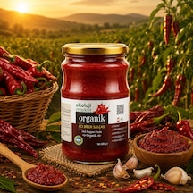 Organik Glutensiz Acı Biber Salçası 650 Gr.