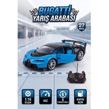 Lamborgini 1:16 Ölçekli Kumandalı Şarjlı 6 Fonksiyon Açılır Kapı Hızlı Oyuncak Yarış Arabası Mavi