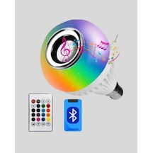 Nrzsnt 12w Led Ampul Renkli Işık Ve Dahili Hoparlör Özellikli